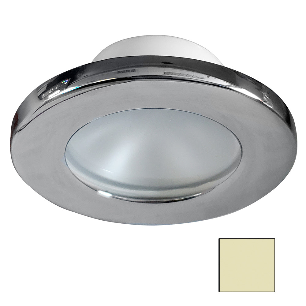 i2Systems Apeiron A3101Z 25W Screw Mount Light  Warm White  Polished Chrome Finish A3101Z11CAB
