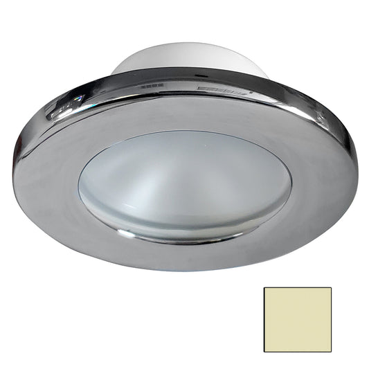 i2Systems Apeiron A3101Z 25W Screw Mount Light  Warm White  Polished Chrome Finish A3101Z11CAB