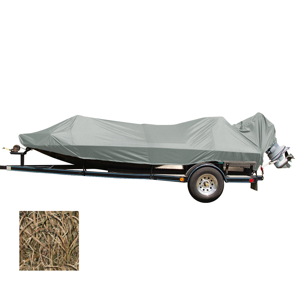 Carver Performance PolyGuard StyledtoFit Boat Cover f155 Jon Style Bass Boats  Shadow Grass 77815CSG