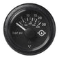 Veratron 52MM 2116 ViewLine Transmission Oil Pressure 30 Bar435 PSI  Black Dial  Round Bezel A2C59514141