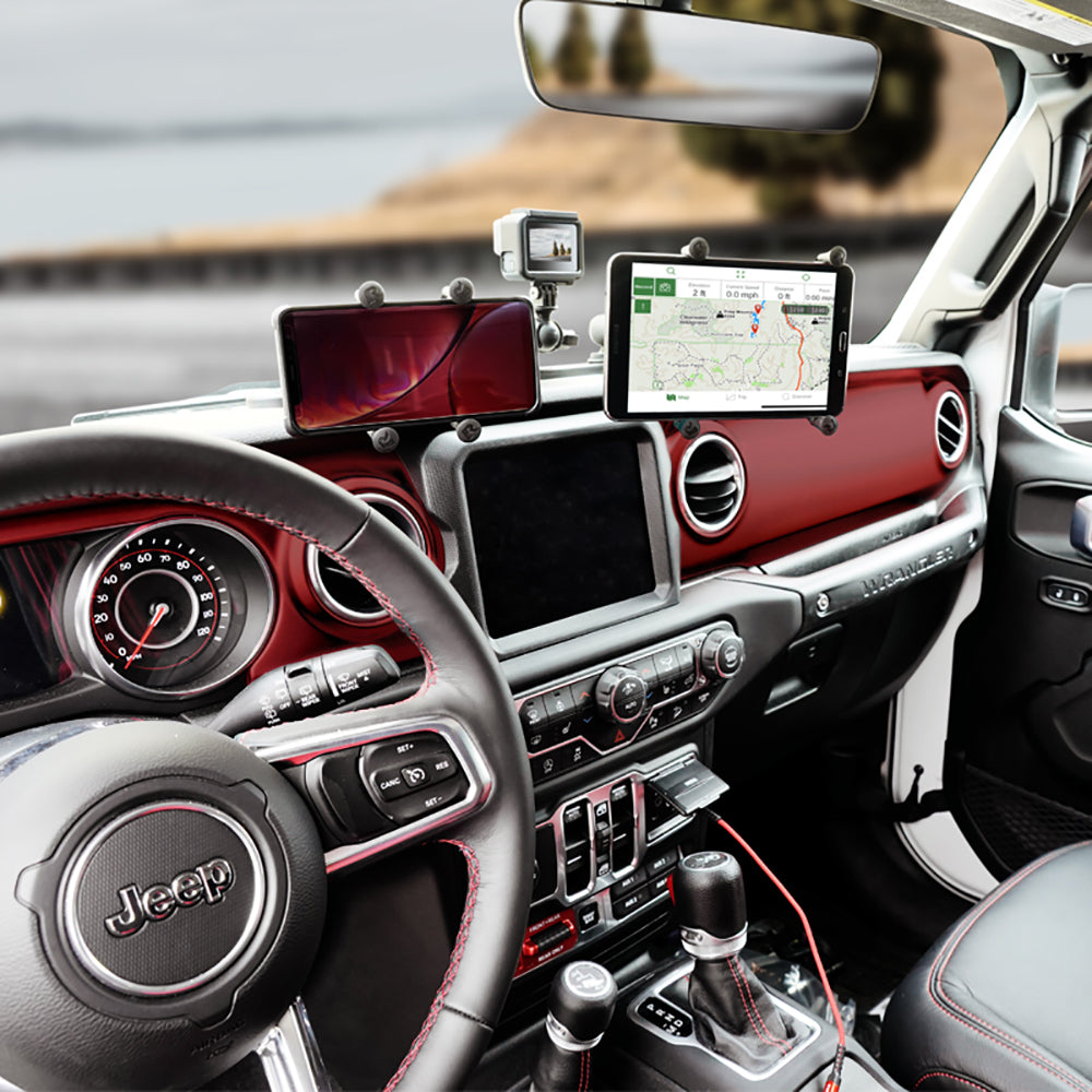 RAM Mount ToughTrack f1819 Jeep JLGladiator RAMDT204TRACKA12U