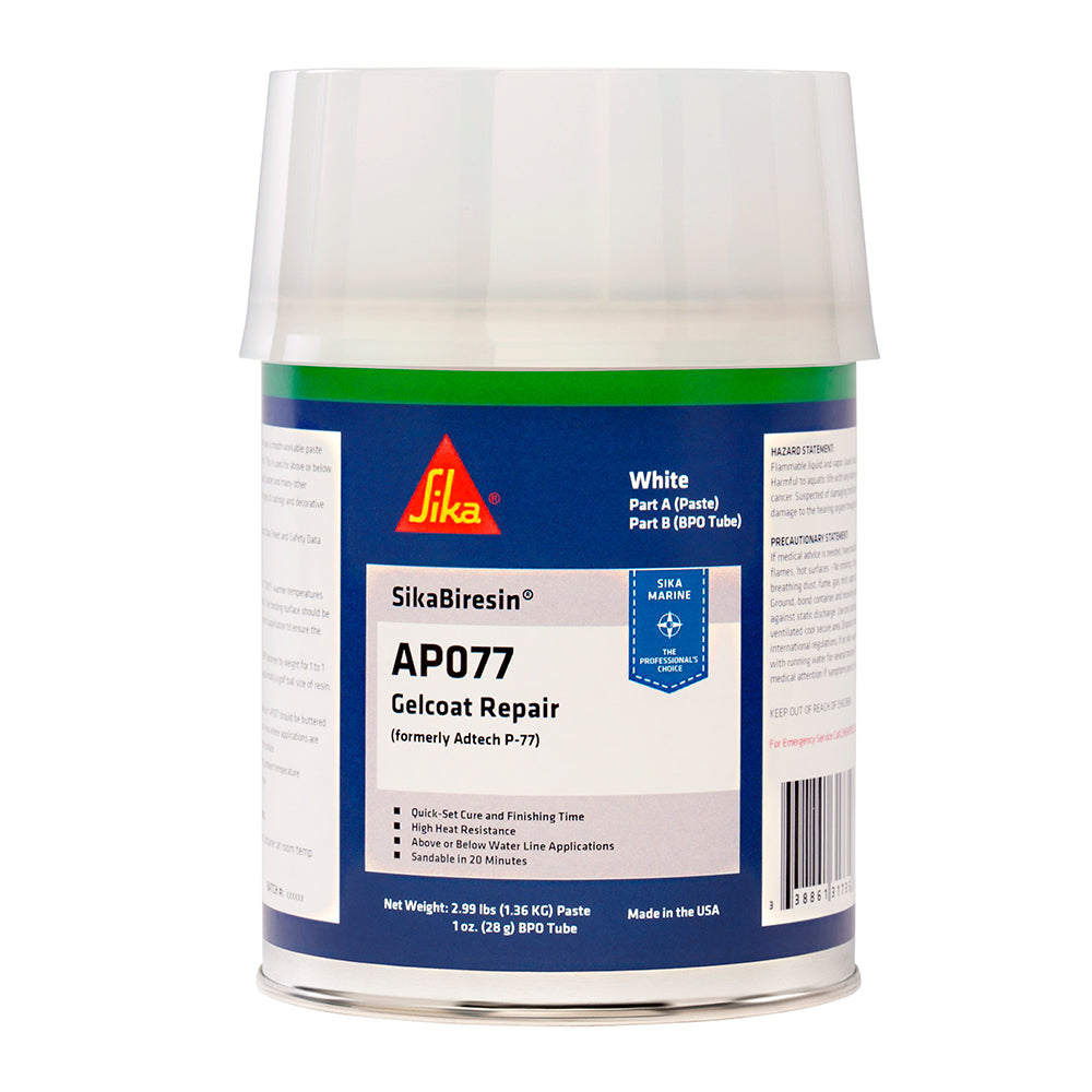 Sika SikaBiresin AP077  BPO Cream Hardener  White  Quart 611547