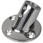 SeaDog Rail Base Fitting 234 Round Base 60 316 Stainless Steel  1 OD 2806011