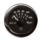 Veratron 52MM 2116 ViewLine Oil Pressure Indicator 0 to 150 PSI  Black Dial  Round Bezel A2C59514118