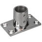 SeaDog Rail Base Fitting Rectangular Base 90  316 Stainless Steel  11116 x 3  78 OD 2819001
