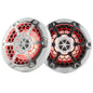DS18 New Edition HYDRO 65 2Way Marine Speakers wRGB LED Lighting 300W  White NXL6MWH