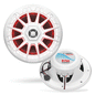 Boss Audio MRGB55W 525 Marine Speakers wRGB Lighting  White MRGB55W