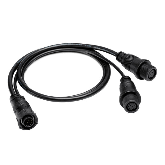 Humminbird 14 M SILR Y  SOLIXAPEX Side Imaging LeftRight Splitter Cable 7201121
