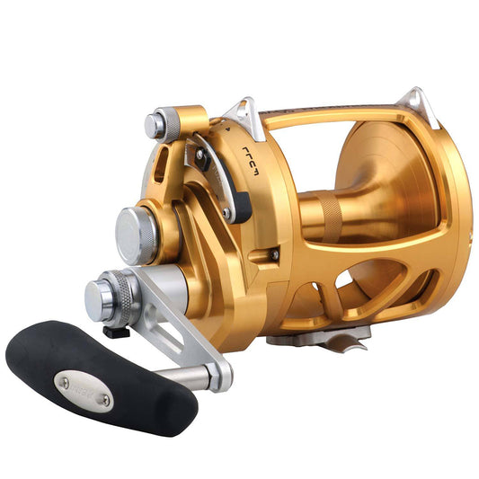 PENN International 50 VISW INT50VISW 2Speed Conventional Reel  Gold 1370781