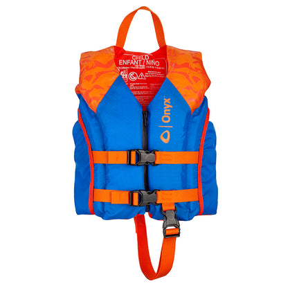 Onyx Shoal All Adventure Child Paddle  Water Sports Life Jacket  Orange 12100020000121