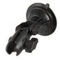 RAM Mount RAM TwistLock Composite Suction Cup Ratchet Mount wSocket Arm RAPB104224UQU1