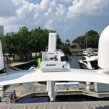 Seaview Electrically Actuated Hinge 24V Fits Seaview Mounts Ending in M1  M2 SVEHB1