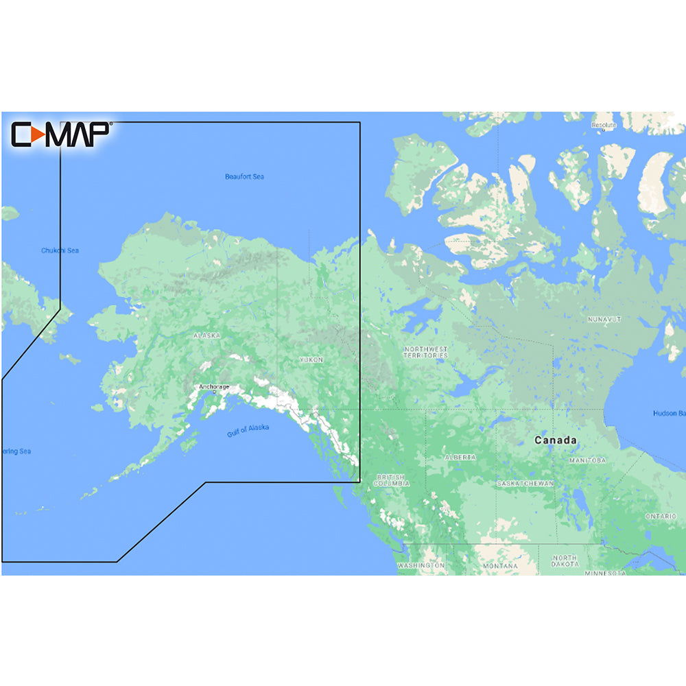 CMAP MNAY208MS Alaska REVEAL Coastal Chart MNAY208MS