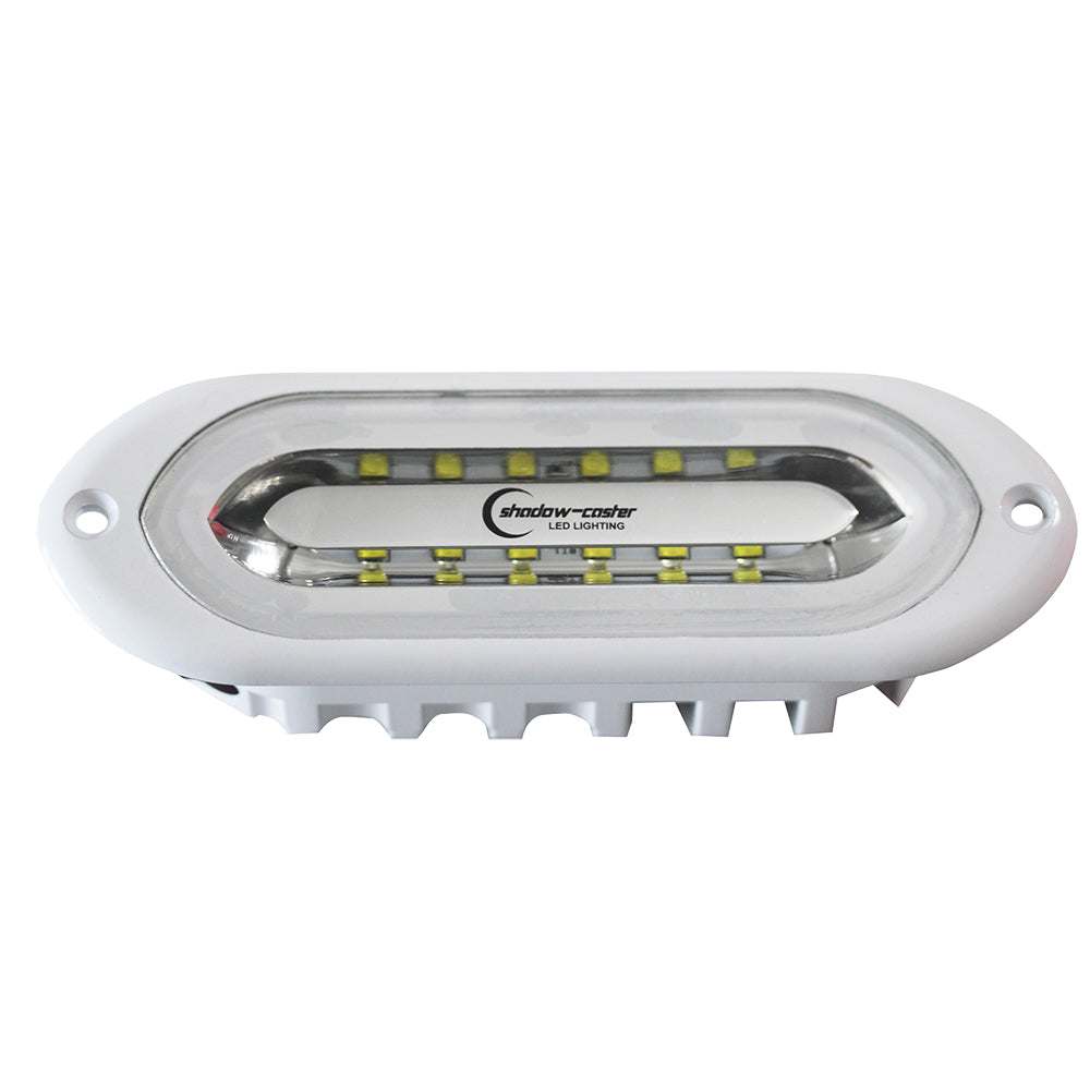 ShadowCaster SCMSL Series Flush Mount Spreader Light  White Housing  White SCMSLFGWWH