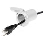 Guest AC Universal Plug Holder  White 150PHW