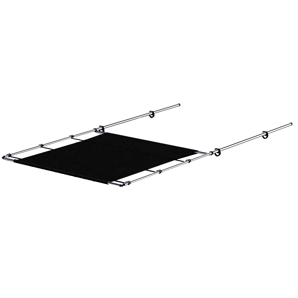 SureShade PTX Power Shade  57 Wide  Stainless Steel  Black 2021026400