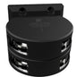 Lopolight Series 201011  Double Stacked Masthead Light  3NM  Vertical Mount  White  Black Housing 201011STB