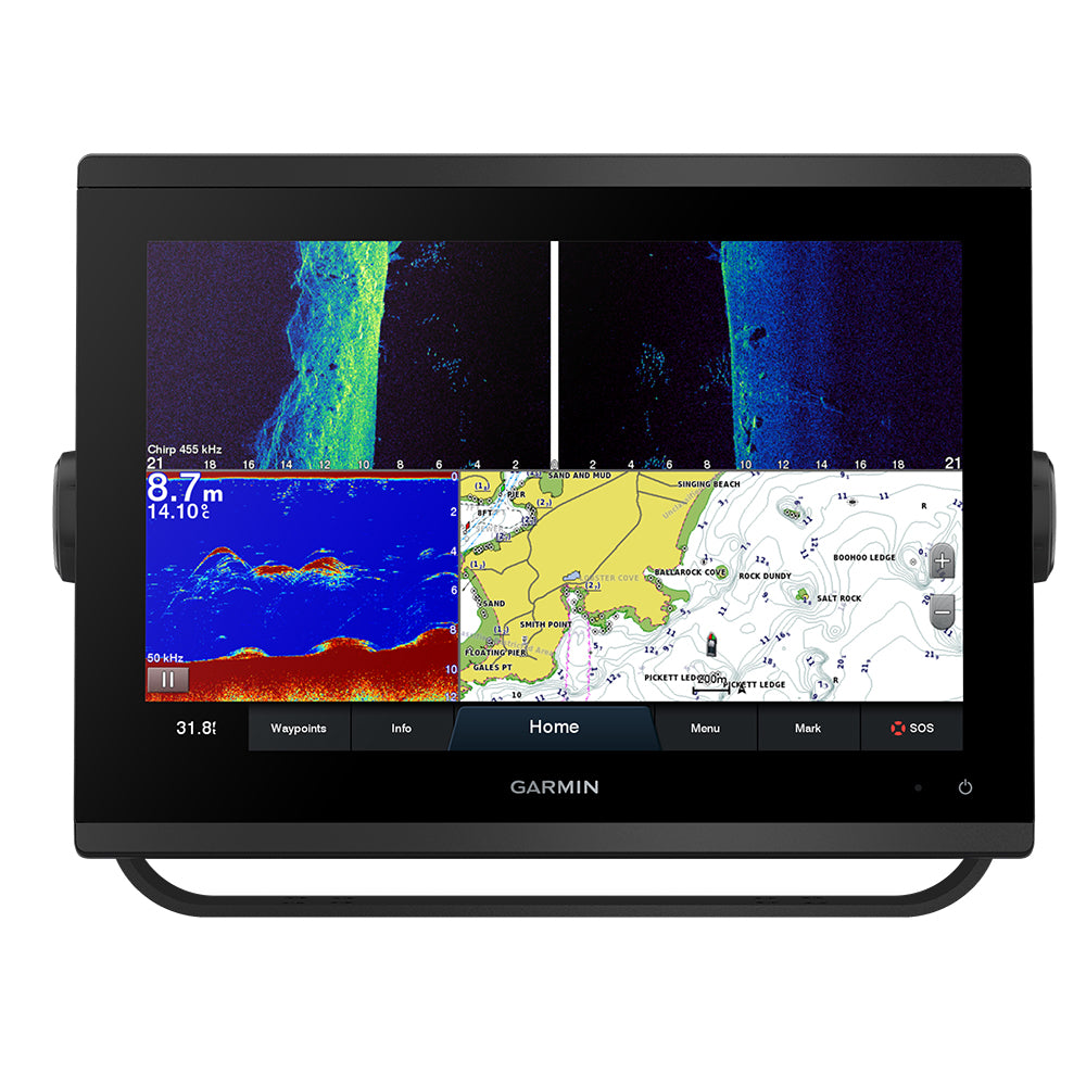 Garmin GPSMAP 1223xsv Combo GPSFishfinder  Worldwide 0100236702