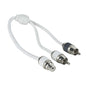 TSpec V10 Series RCA Audio Y Cable  2 Channel  1 Female to 2 Males V10RY1