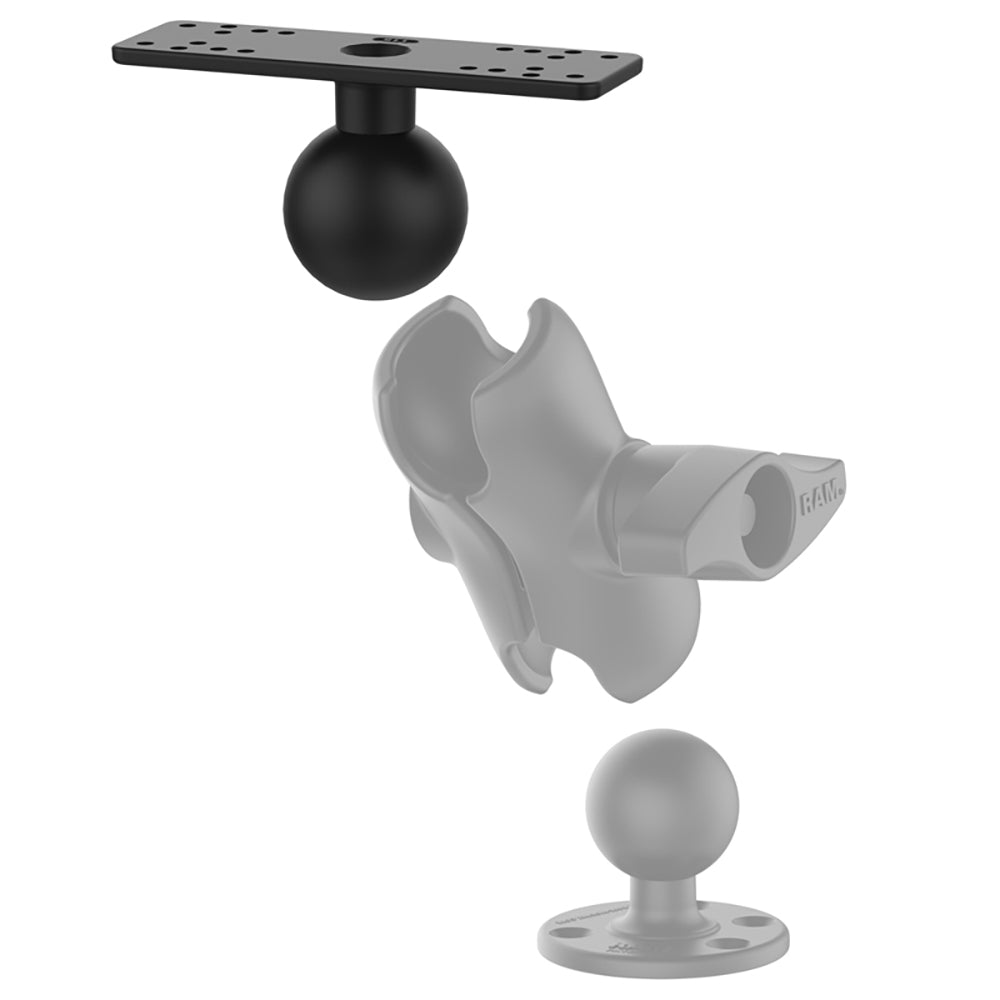 RAM Mount RAM Marine Electronics Ball Adapter RAMD115BU