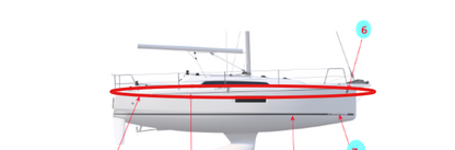 Grey Decorative Stripe image 1