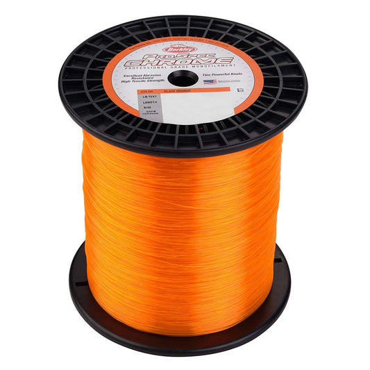 Berkley ProSpec Chrome Blaze Orange Monofilament  100 lb  2850 yds  PSC5B10080 1544015