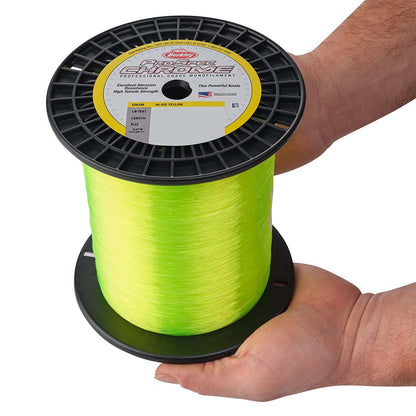 Berkley ProSpec Chrome HiVis Yellow Monofilament  100 lb  2850 yds  PSC5B100HVY 1543434