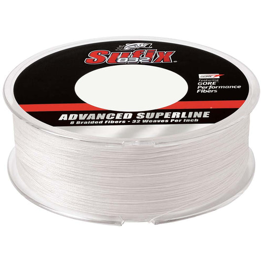 Sufix 832 Advanced Superline Braid  10lb  Ghost  600 yds 660210GH