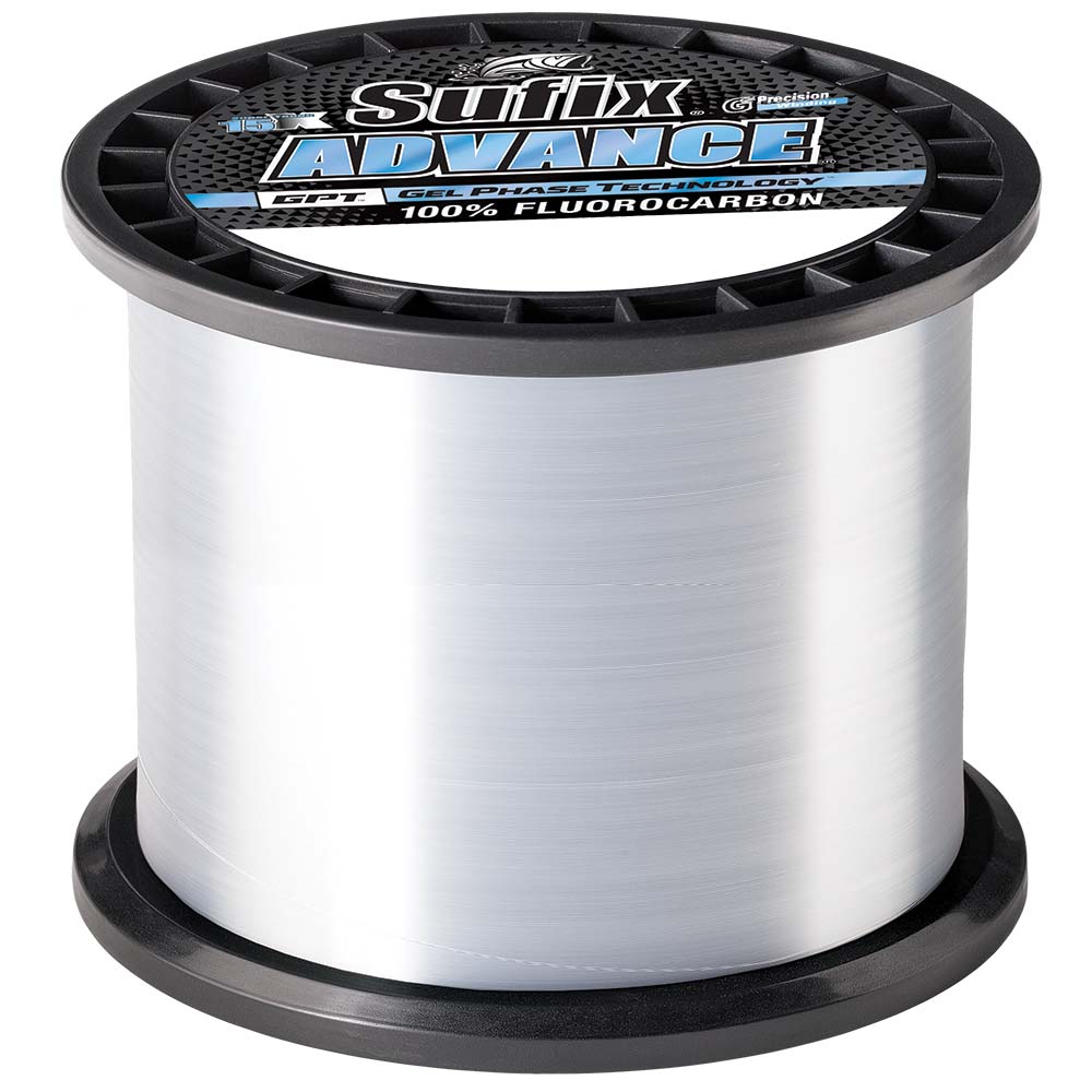 Sufix Advance Fluorocarbon  25lb  Clear  1200 yds 6791025C