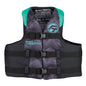 Full Throttle Adult Nylon Life Jacket  SM  AquaBlack 11220050503022