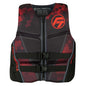 Full Throttle Mens RapidDry FlexBack Life Jacket  M  BlackRed 14250010003022