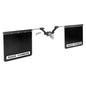 ROCK TAMERS 3 Hub Mudflap System  Matte BlackStainless 00112