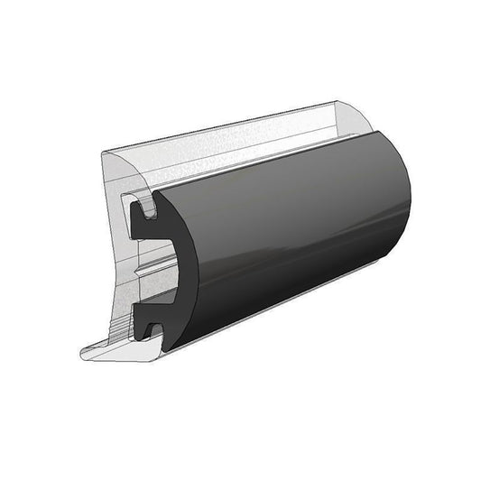 TACO 70 Flexible Black Rub Rail Insert 1316 x 12 V124144BKA701