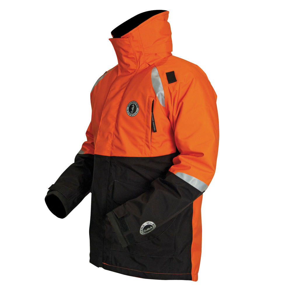 Mustang Catalyst Flotation Coat  OrangeBlack  Medium MC544633M206