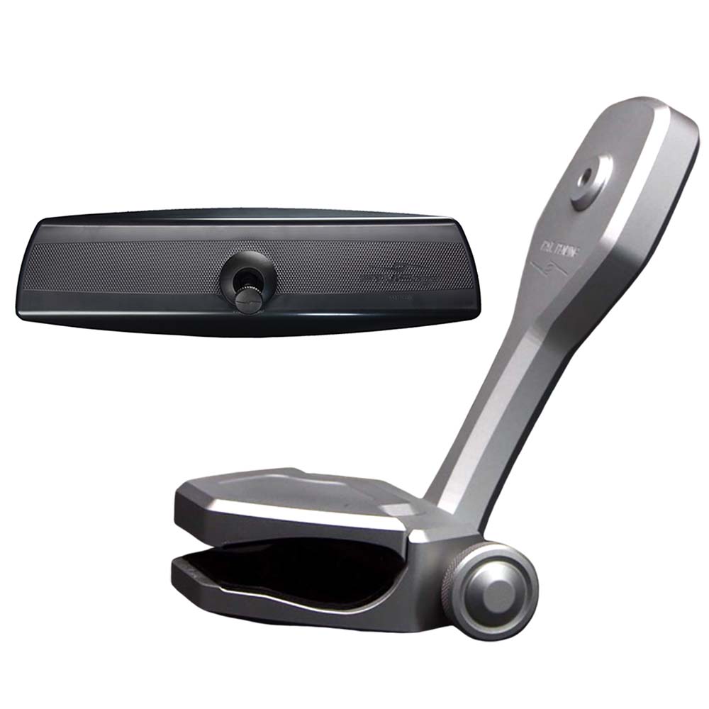 PTM Edge MirrorBracket Kit wVR140 PRO Mirror  ZXR320 Silver P128482320TEBCL