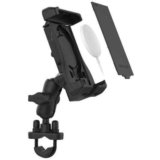 RAM Mount RAM QuickGrip Handlebar Mount fApple MagSafe Compatible Phones RAMB149ZAUN15WU