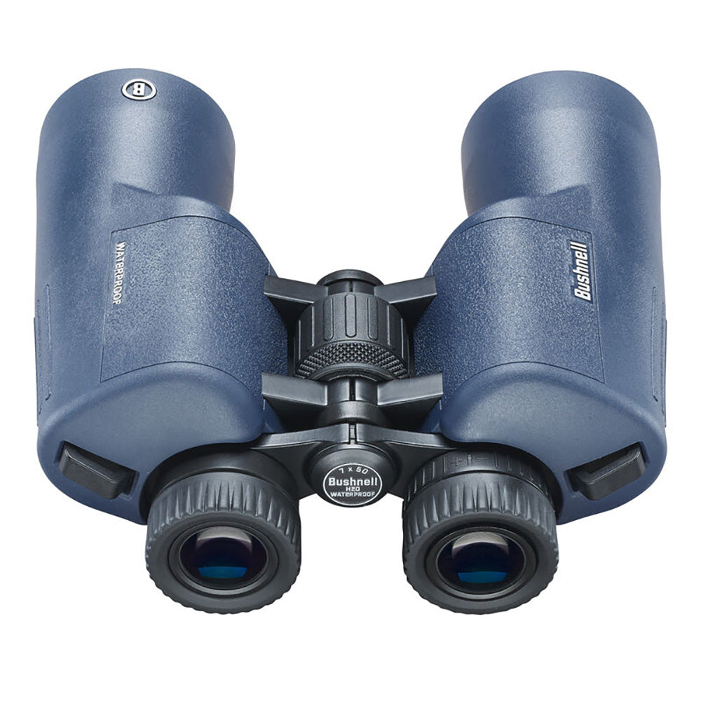 Bushnell 7x50mm H2O Binocular  Dark Blue Porro WPFP Twist Up Eyecups 157050R