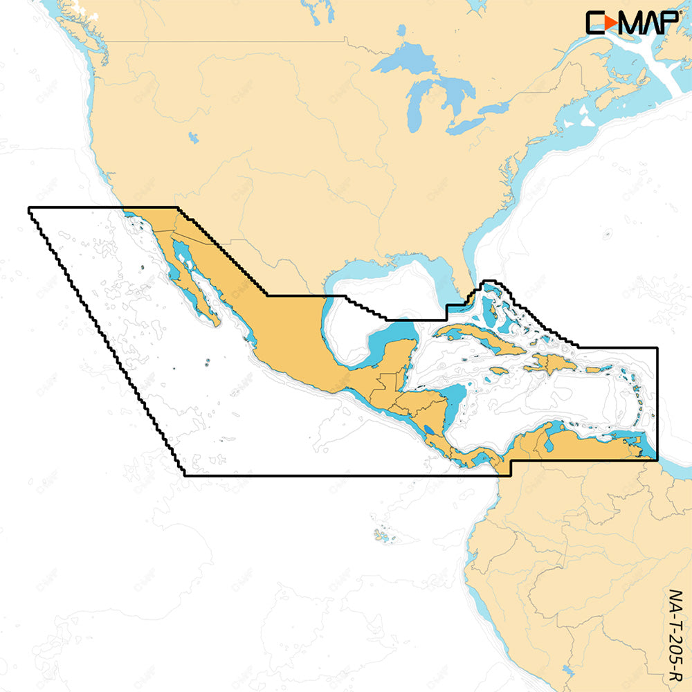 CMAP REVEAL X  Central America  Caribbean MNAT205RMS
