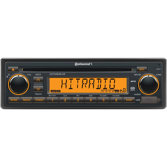 Continental Stereo wCDAMFMBTUSB  24V CD7426UBOR