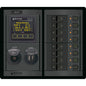 Blue Sea 1497  360 Panel  8 Position 12V Flat Rocker M2 Multimeter wSOC  Dual USB12V Socket 1497