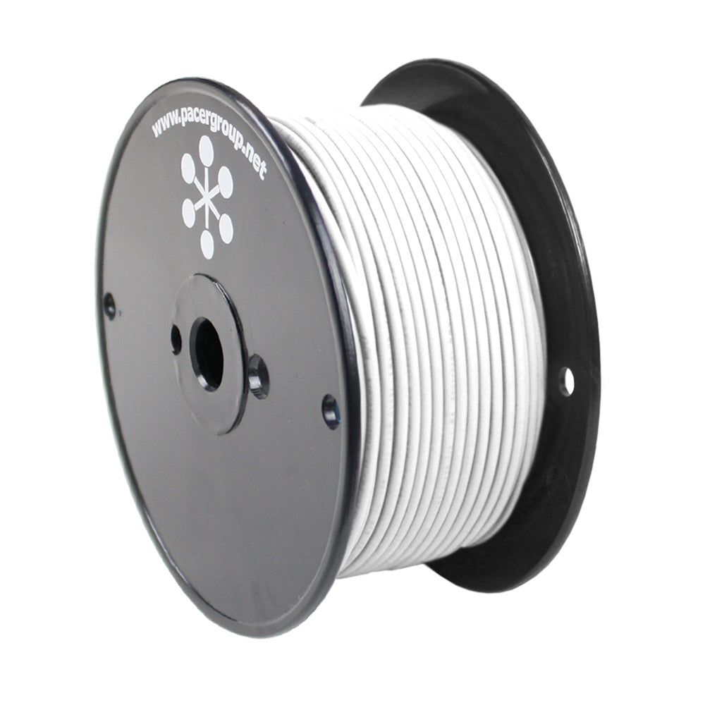 Pacer White 16 AWG Primary Wire  250 WUL16WH250