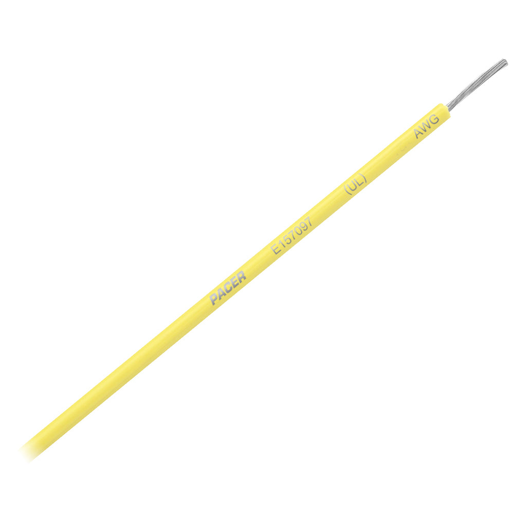 Pacer Yellow 14 AWG Primary Wire  25 WUL14YL25