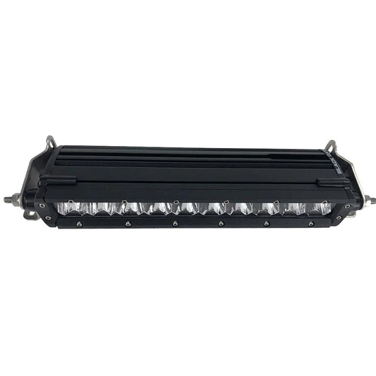 Black Oak 10 Single Row LED Light Bar Combo Optics Black Housing Pro Series 30 10CS5OS