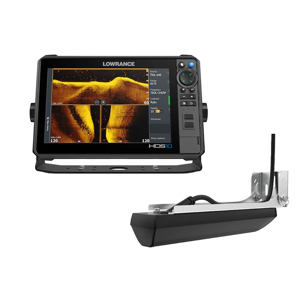 Lowrance HDS PRO 10  w Preloaded CMAP DISCOVER OnBoard  Active Imaging HD Transducer 00015984001