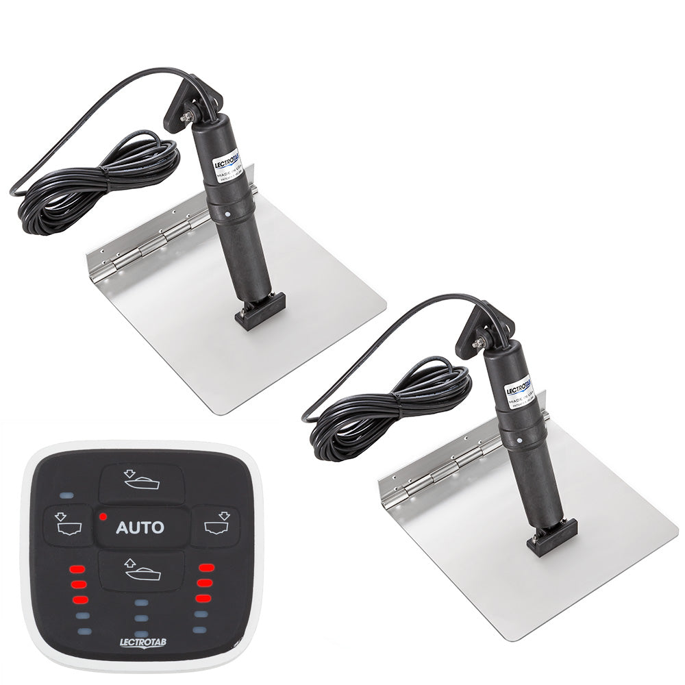 Lectrotab XKA Stainless Steel Trim Tab Kit wALC1 Control  12 x 12 XKASAL12X12