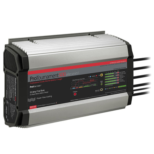 ProMariner ProTournament 500 Elite Series3 5Bank OnBoard Marine Battery Charger 53505