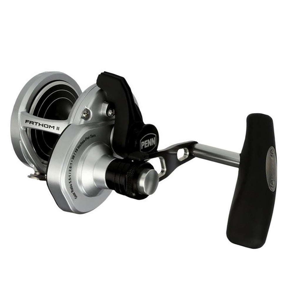PENN Fathom II Lever Drag 2 Speed 25NLD2LH Left Hand Reel FTHII25NLD2LH 1563179