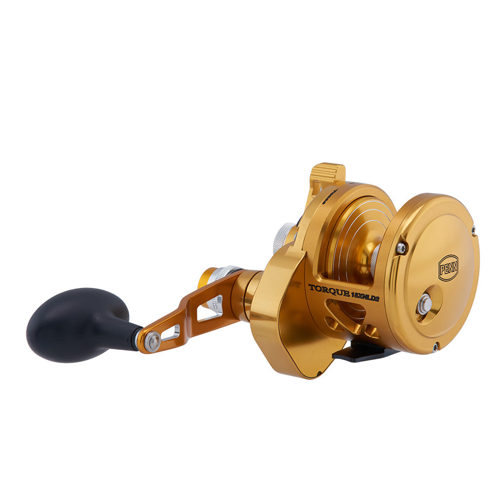 PENN Torque Lever Drag 2 Speed Reel Gold TRQ15XNLD2 1501850