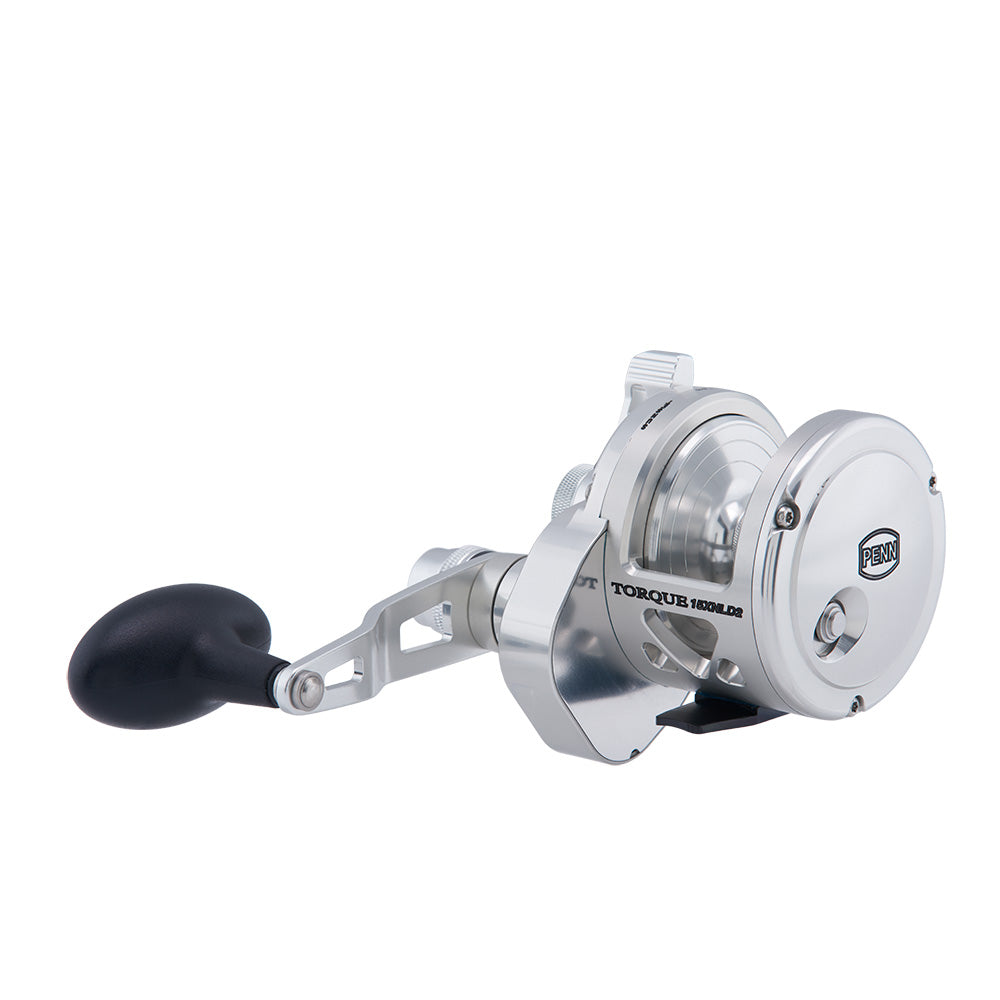 PENN Torque Lever Drag 2 Speed Reel Silver TRQ15XNLD2S 1501851