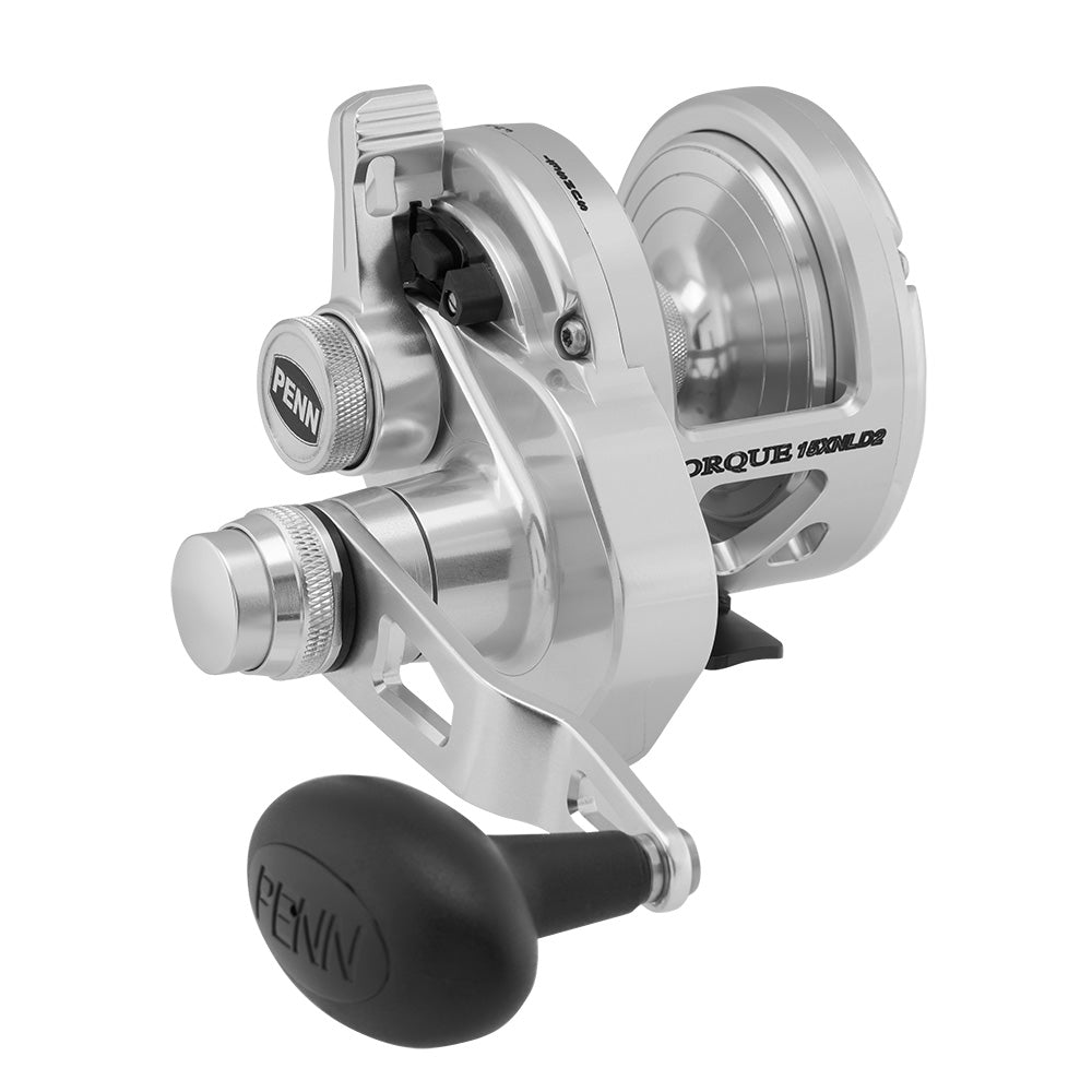 PENN Torque Lever Drag 2 Speed Reel Silver TRQ15XNLD2S 1501851